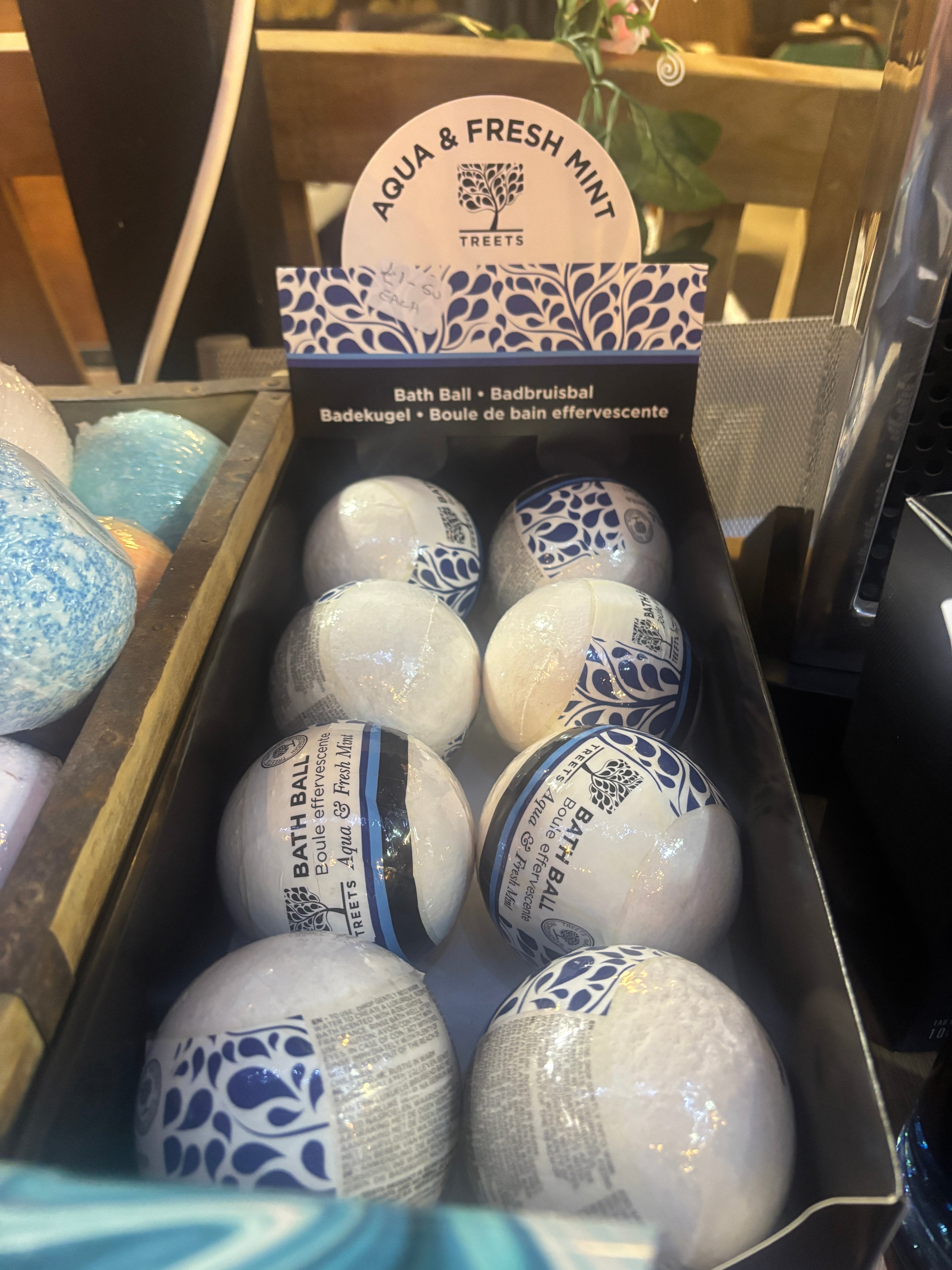 Aqua & Fresh Mint Bath Bombs