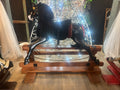 Black Rocking Horse