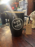 Black & White Branded Water Jug for Whiskey