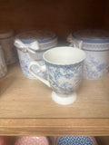 Blue and White Tea Cup with Gift Box