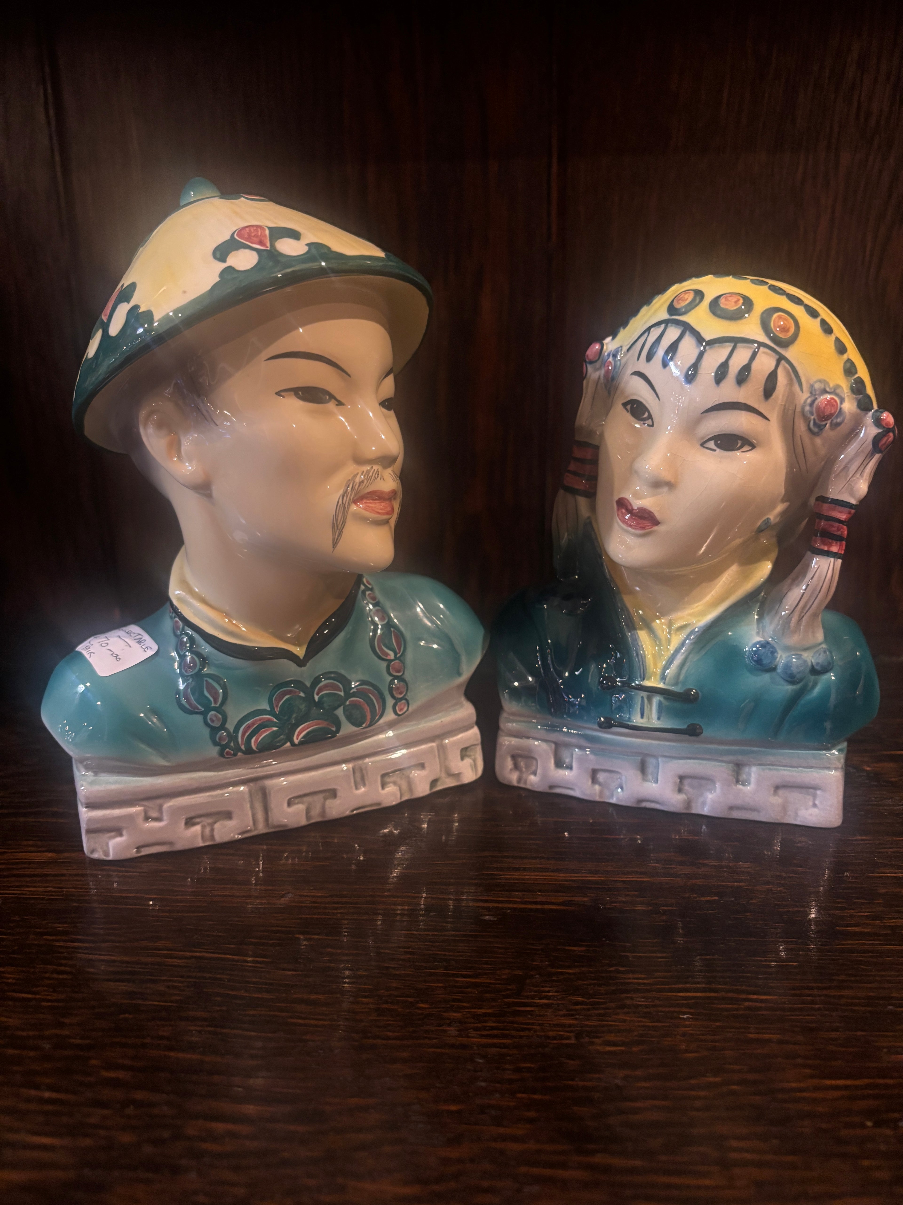 ceramic Chinese Heads