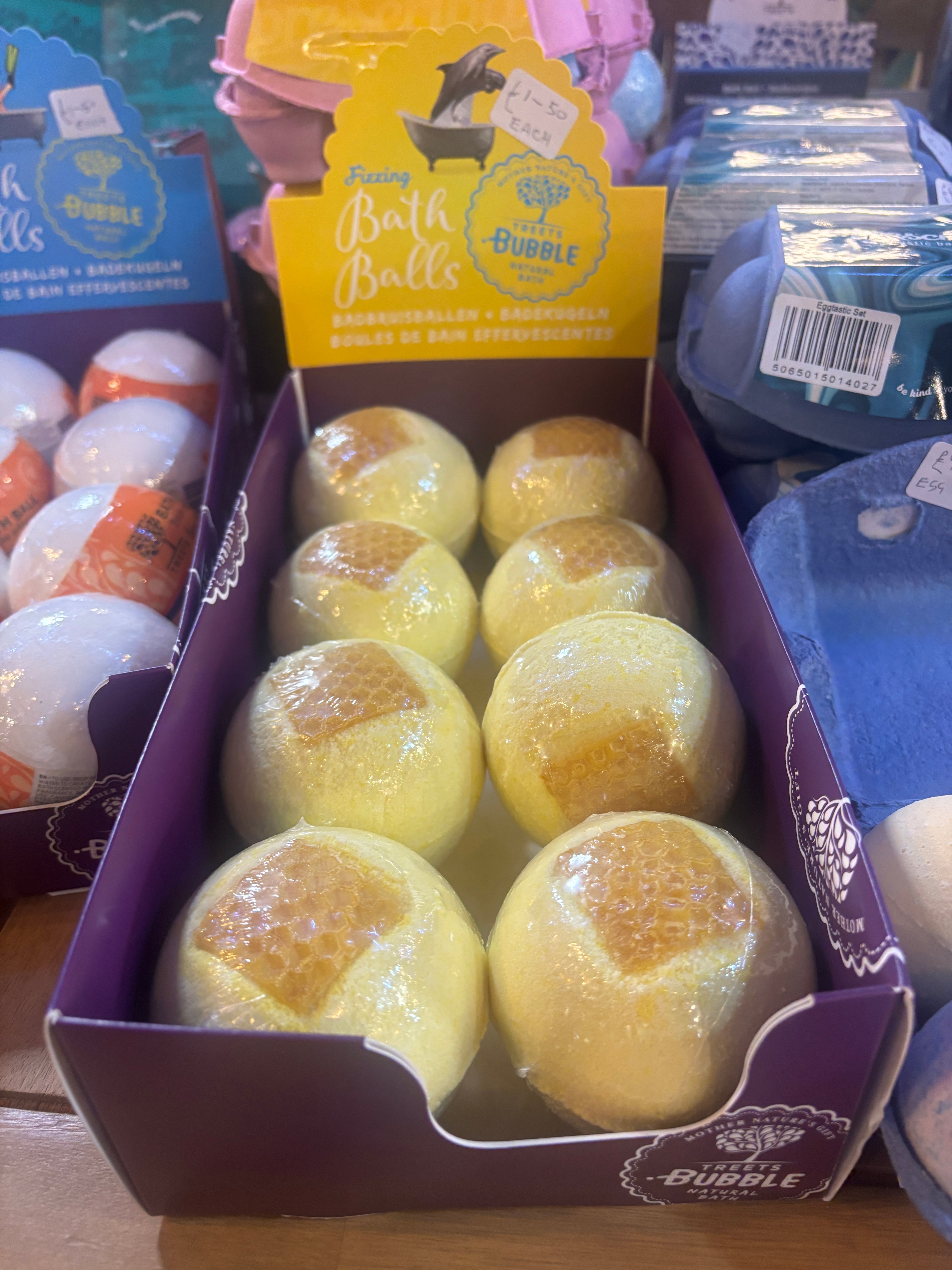 Honey Bath Bombs