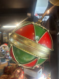 Medium sized Multicoloured Christmas Bauble