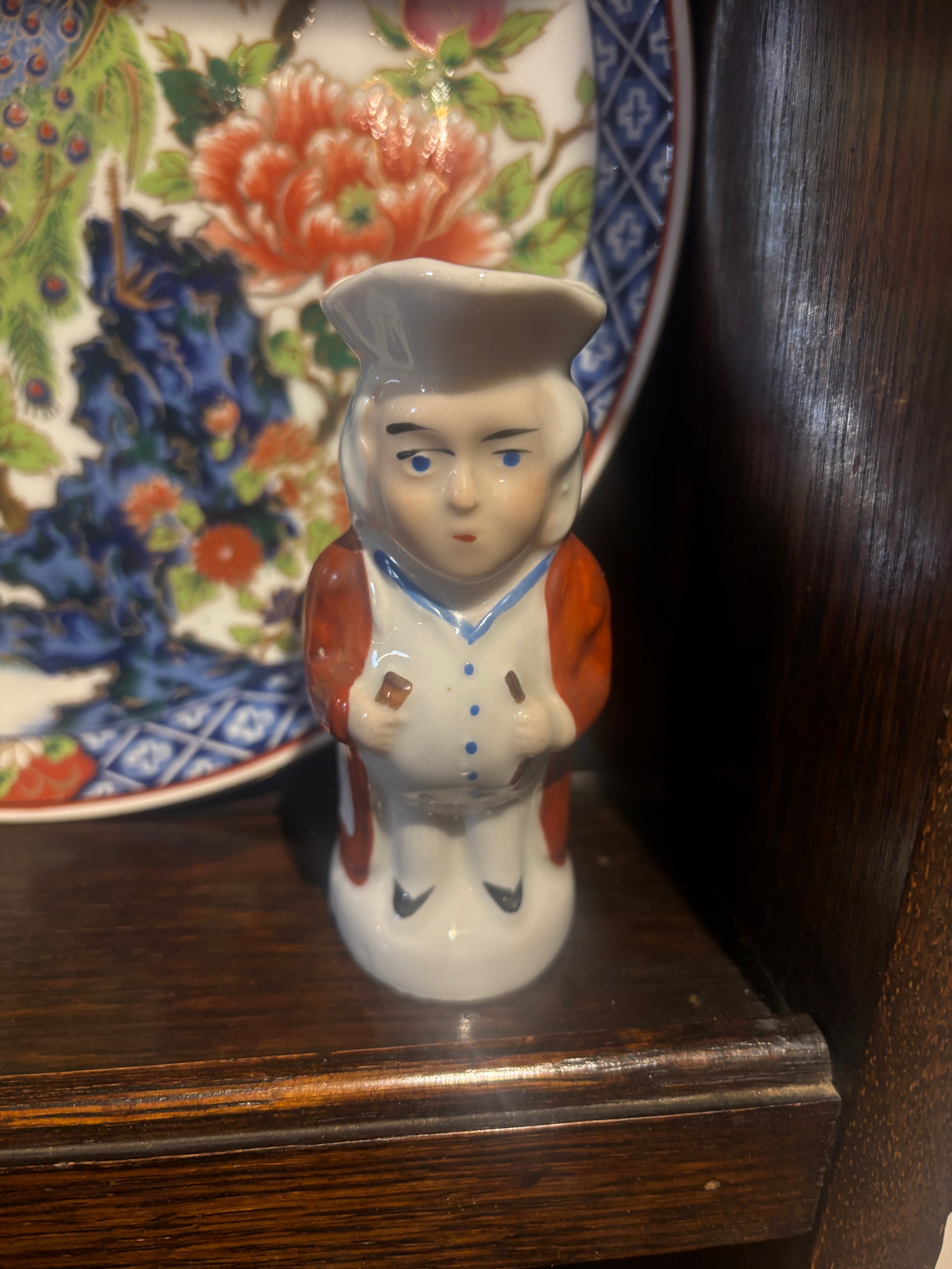 Miniature Vintage Ceramic Toby Jug