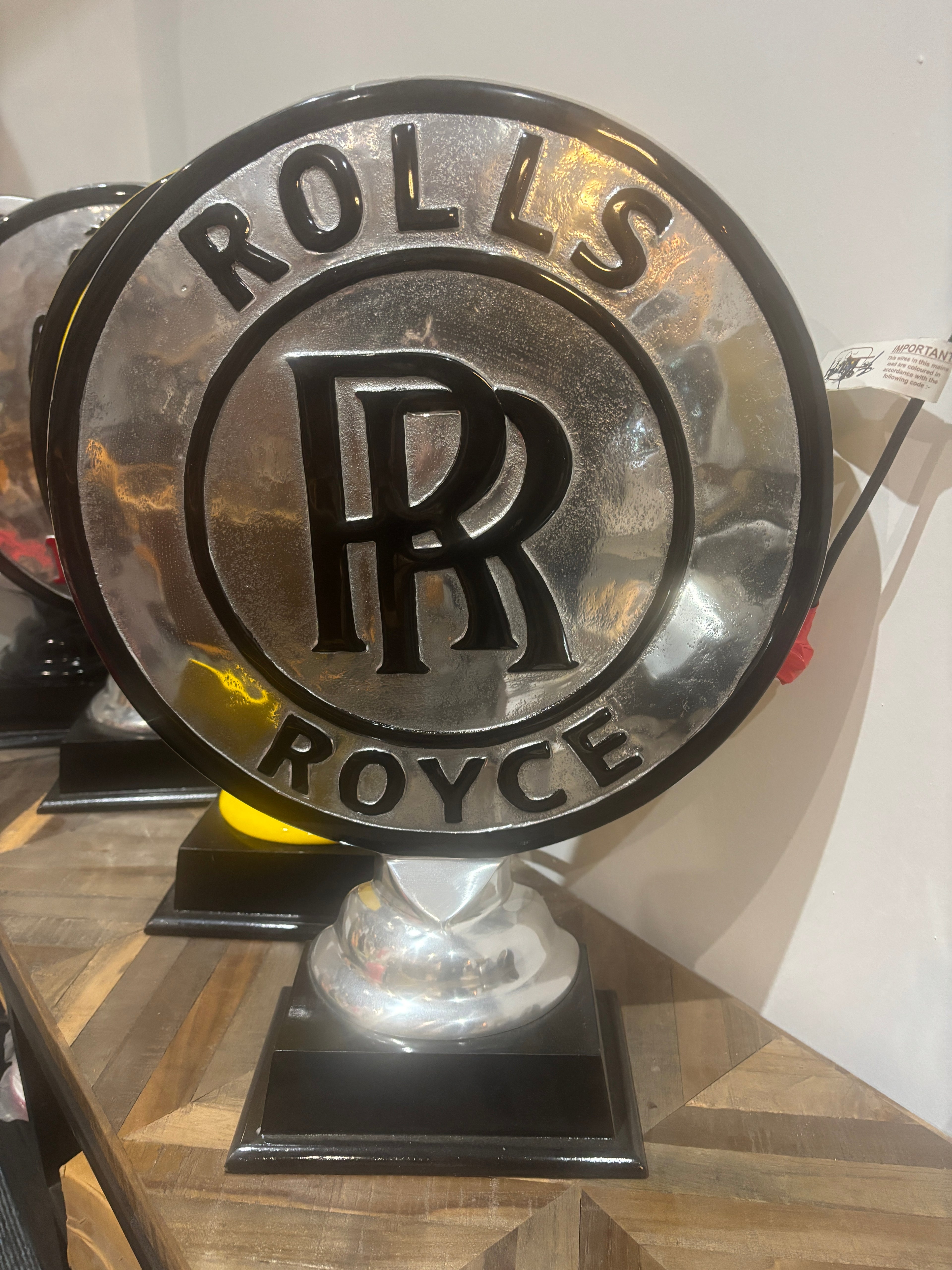 Rolls Royce Plaque