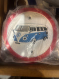 small VW Camper cast metal Plaque