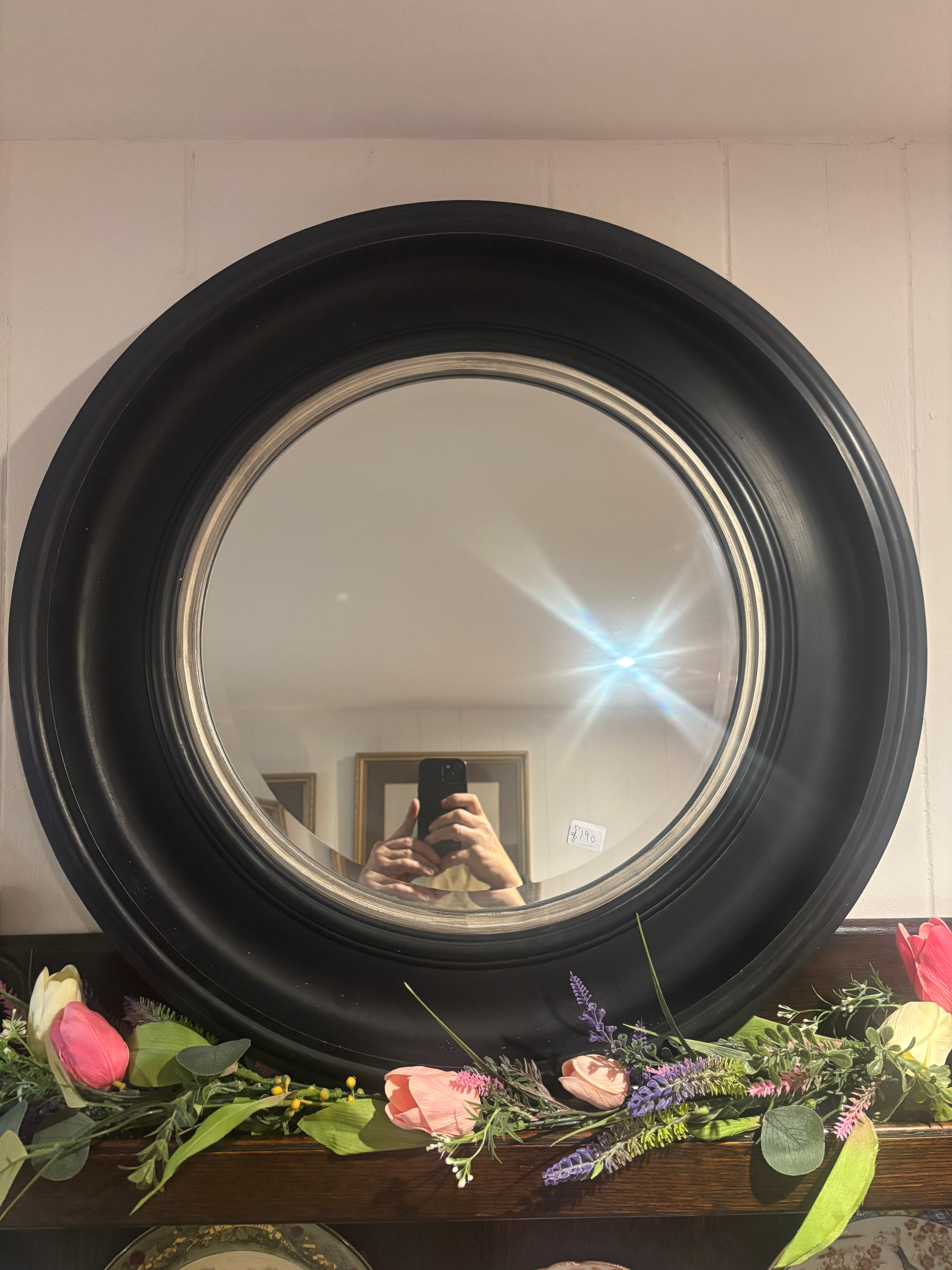 Vintage Circular Mirror