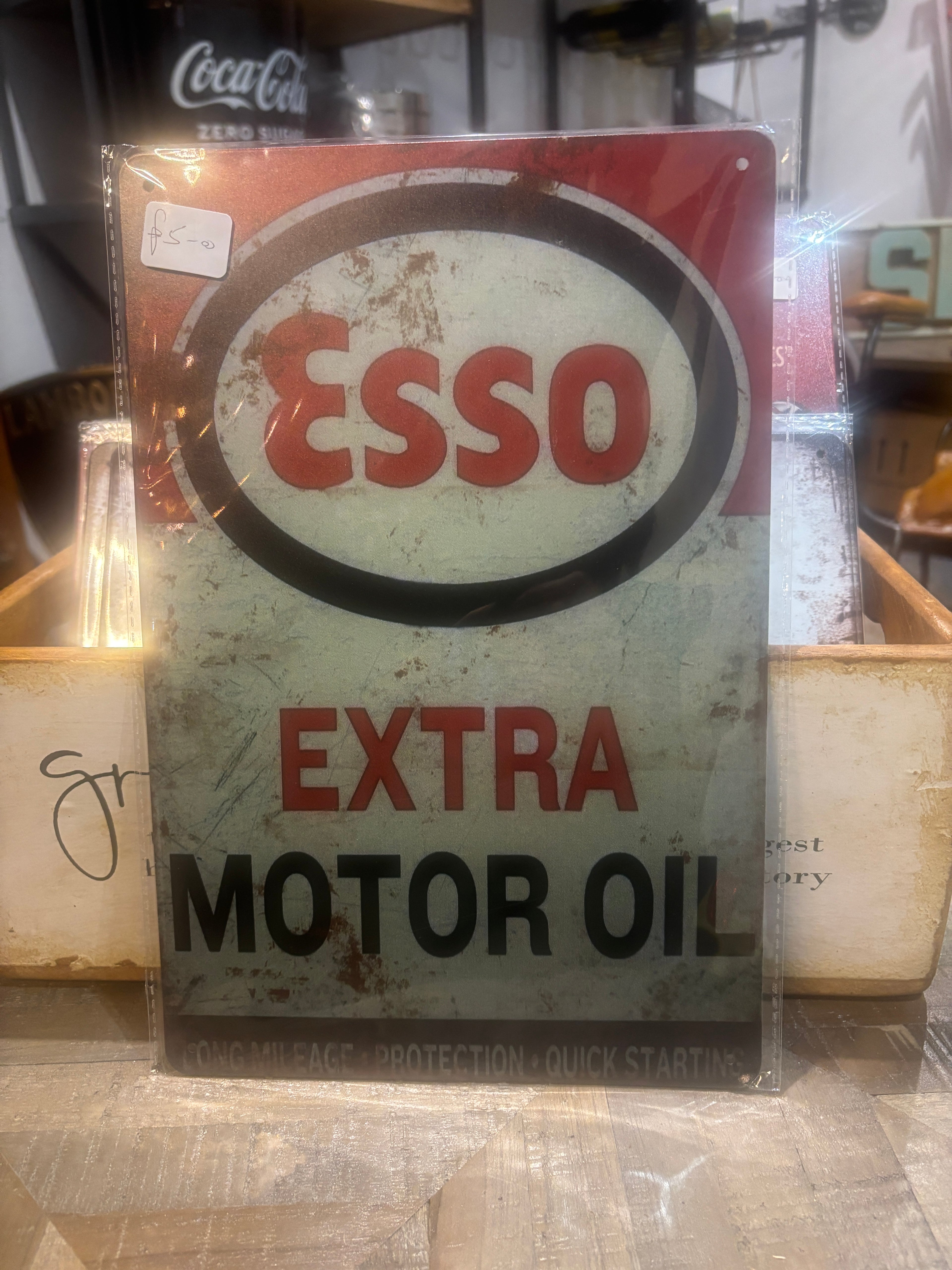Vintage Esso Sign