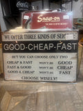 Vintage 'Service' Sign