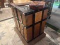 Wood and metal constructed Vintage York Minster Collection / Donation Box